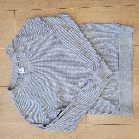 TNA Cosy Heather Grey Sweater Size Small S - Picture 1 of 3